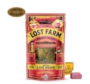 Lost Farms 10mg Durban Poison x Pink Lemonade Live Rosin Chews